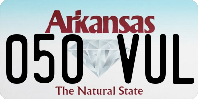AR license plate 050VUL
