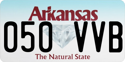 AR license plate 050VVB