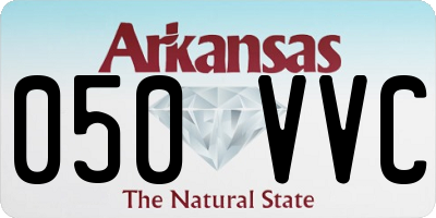 AR license plate 050VVC