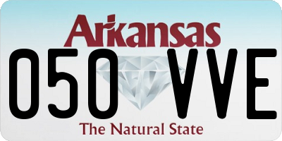 AR license plate 050VVE