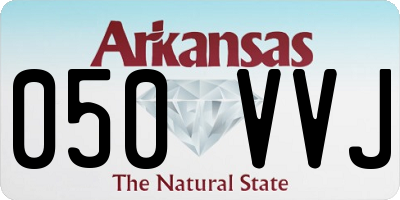 AR license plate 050VVJ
