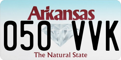 AR license plate 050VVK