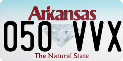 AR license plate 050VVX