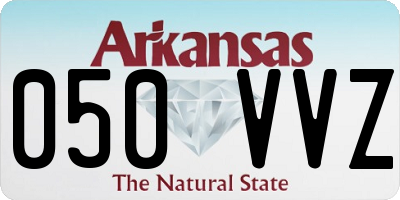 AR license plate 050VVZ