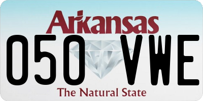 AR license plate 050VWE