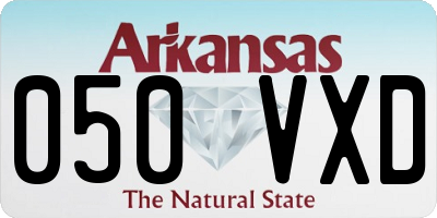AR license plate 050VXD