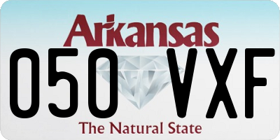 AR license plate 050VXF