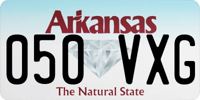AR license plate 050VXG