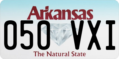AR license plate 050VXI