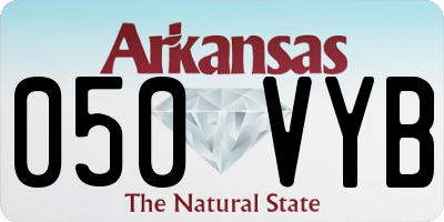 AR license plate 050VYB
