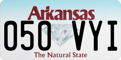 AR license plate 050VYI