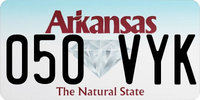 AR license plate 050VYK