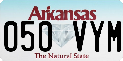 AR license plate 050VYM