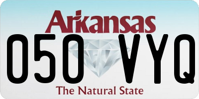AR license plate 050VYQ