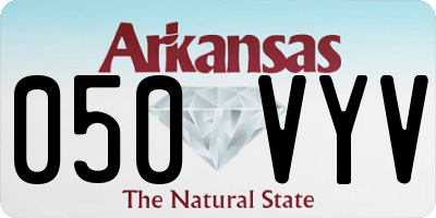 AR license plate 050VYV