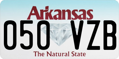 AR license plate 050VZB