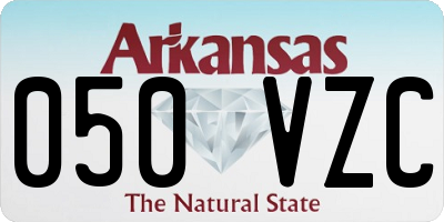 AR license plate 050VZC