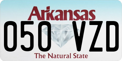 AR license plate 050VZD