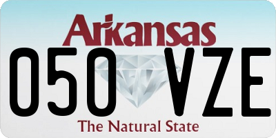 AR license plate 050VZE