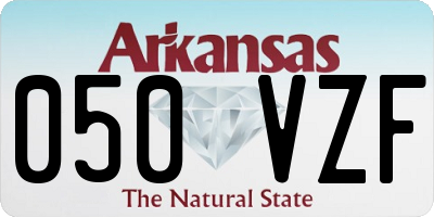 AR license plate 050VZF
