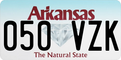 AR license plate 050VZK