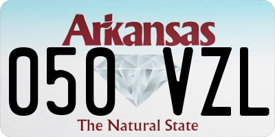 AR license plate 050VZL