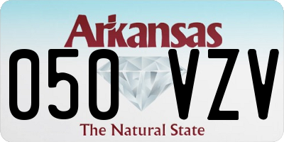 AR license plate 050VZV