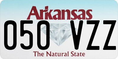AR license plate 050VZZ