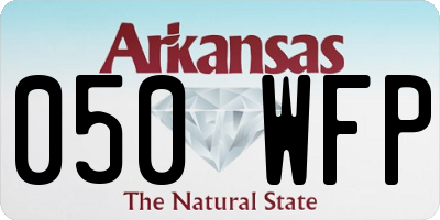 AR license plate 050WFP