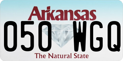 AR license plate 050WGQ