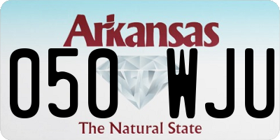 AR license plate 050WJU