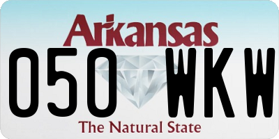 AR license plate 050WKW