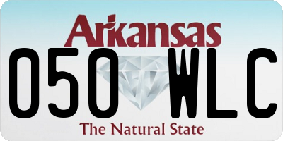 AR license plate 050WLC
