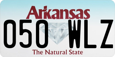 AR license plate 050WLZ