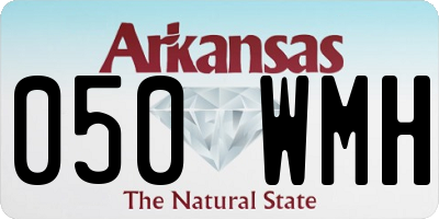 AR license plate 050WMH