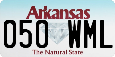 AR license plate 050WML