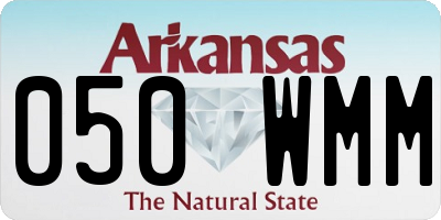 AR license plate 050WMM