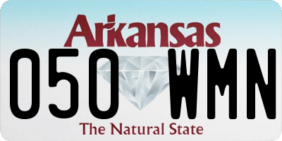 AR license plate 050WMN