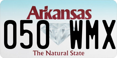 AR license plate 050WMX
