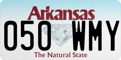 AR license plate 050WMY