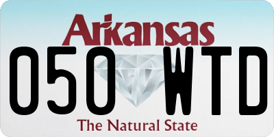 AR license plate 050WTD