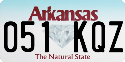AR license plate 051KQZ