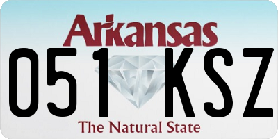 AR license plate 051KSZ