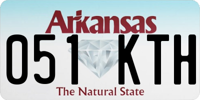 AR license plate 051KTH