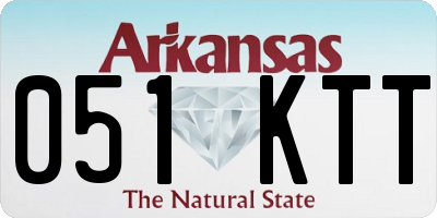 AR license plate 051KTT