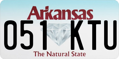 AR license plate 051KTU