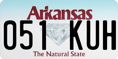 AR license plate 051KUH