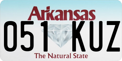 AR license plate 051KUZ
