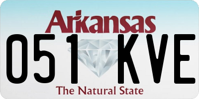 AR license plate 051KVE