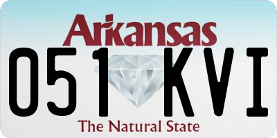 AR license plate 051KVI